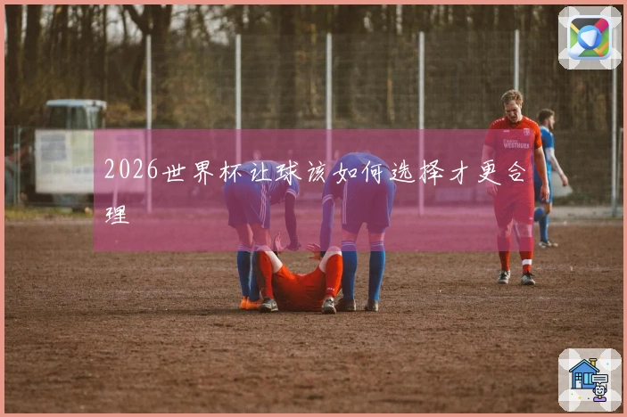 2026世界杯让球该如何选择才更合理